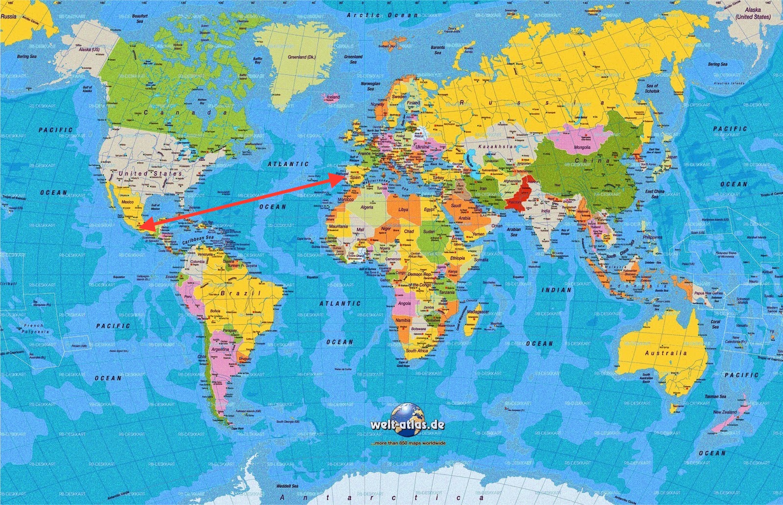 De Portugal ao México e do México a Portugal