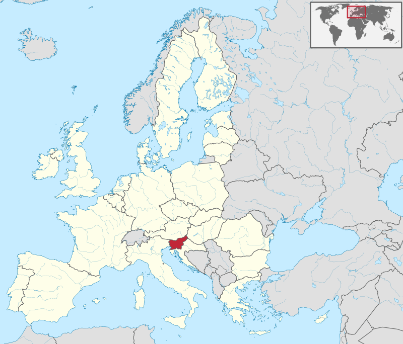 Eslóvénia mapa - wikipédia